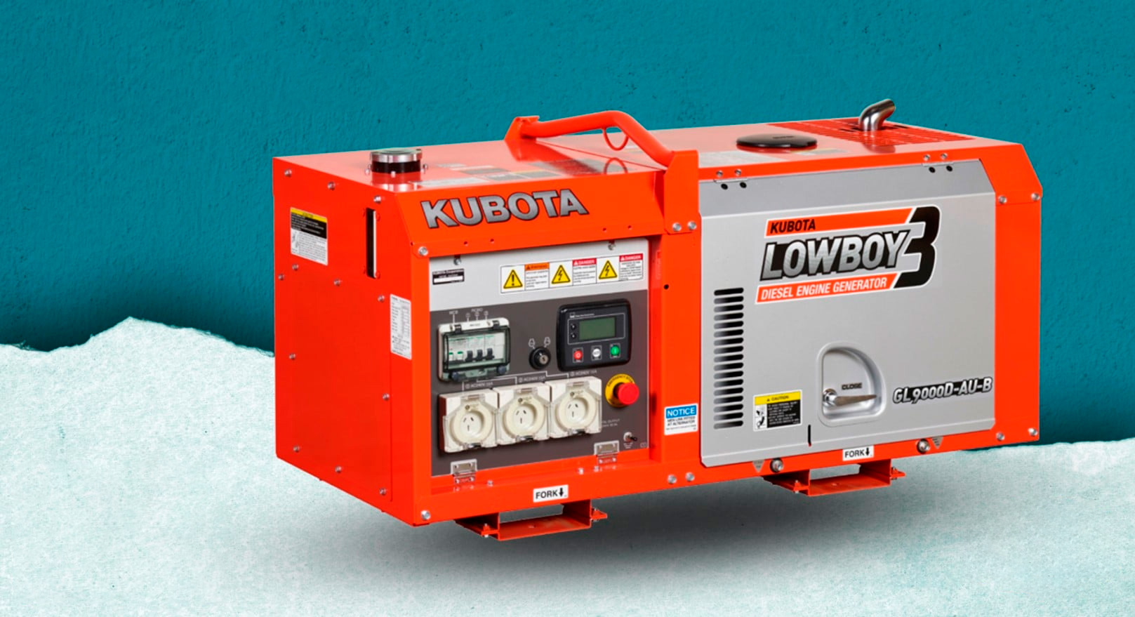 Wide range of Kubota diesel generators