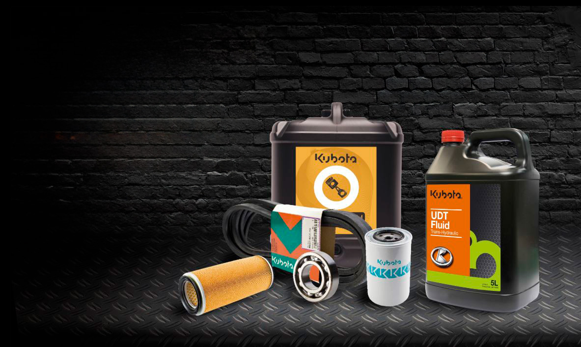Wide range of spare parts and consumables for Kubota engines